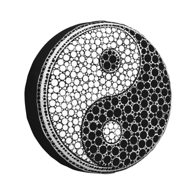 Ŀ Yin Yang Dot Art   ȭƮ  Ÿ̾ Ŀ,    뷱  4WD 4x4 RV ڵ  ȣ